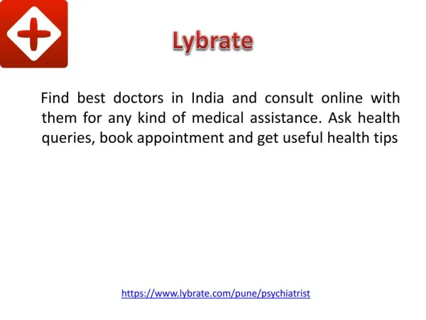 Psychiatrist in Pune - Lybrate