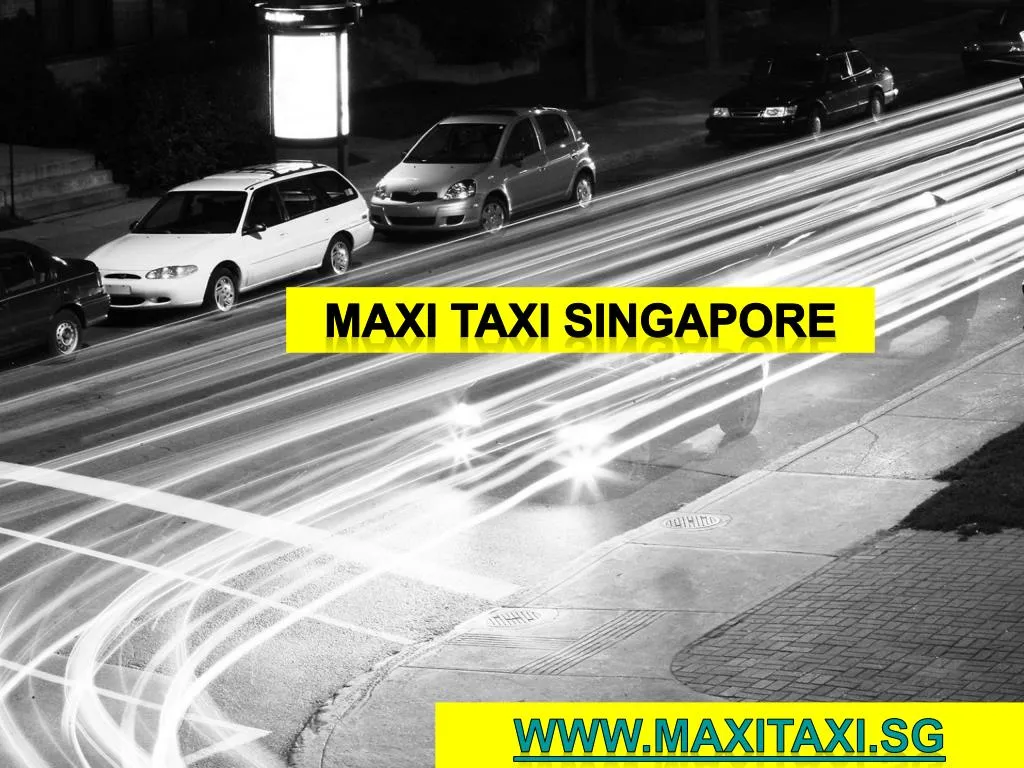 maxi taxi singapore