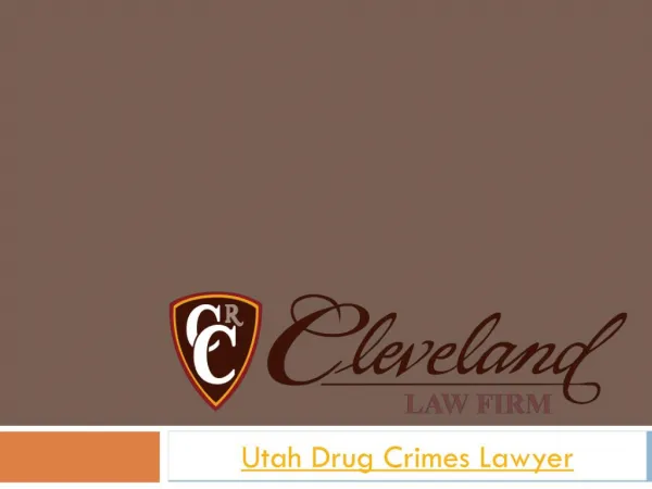 Looking for Utah Drug Crimes Lawyer?