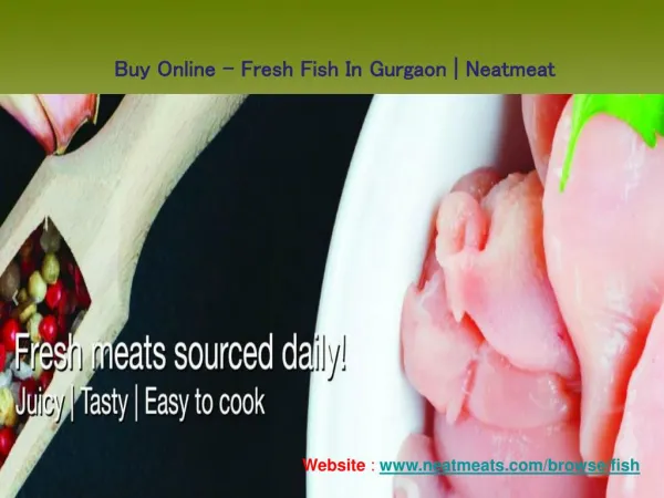 Buy Online - Fresh Fish In Gurgaon | Neatmeat