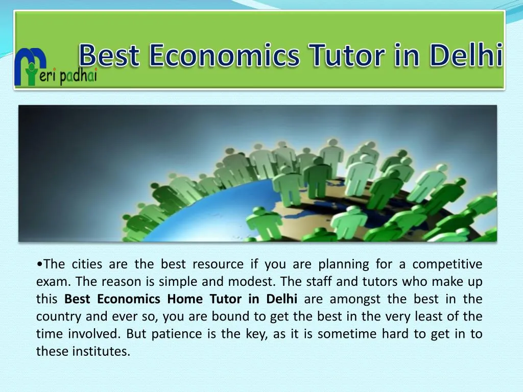 best economics tutor in delhi