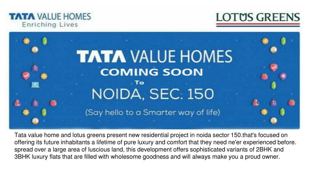 t ata value home and lotus greens present