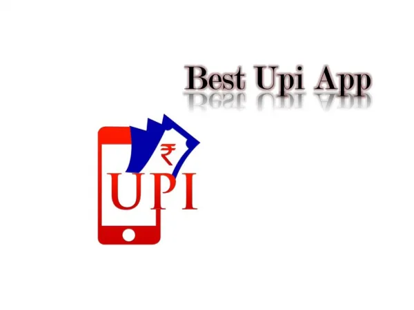 With upi who needs a mobile wallet