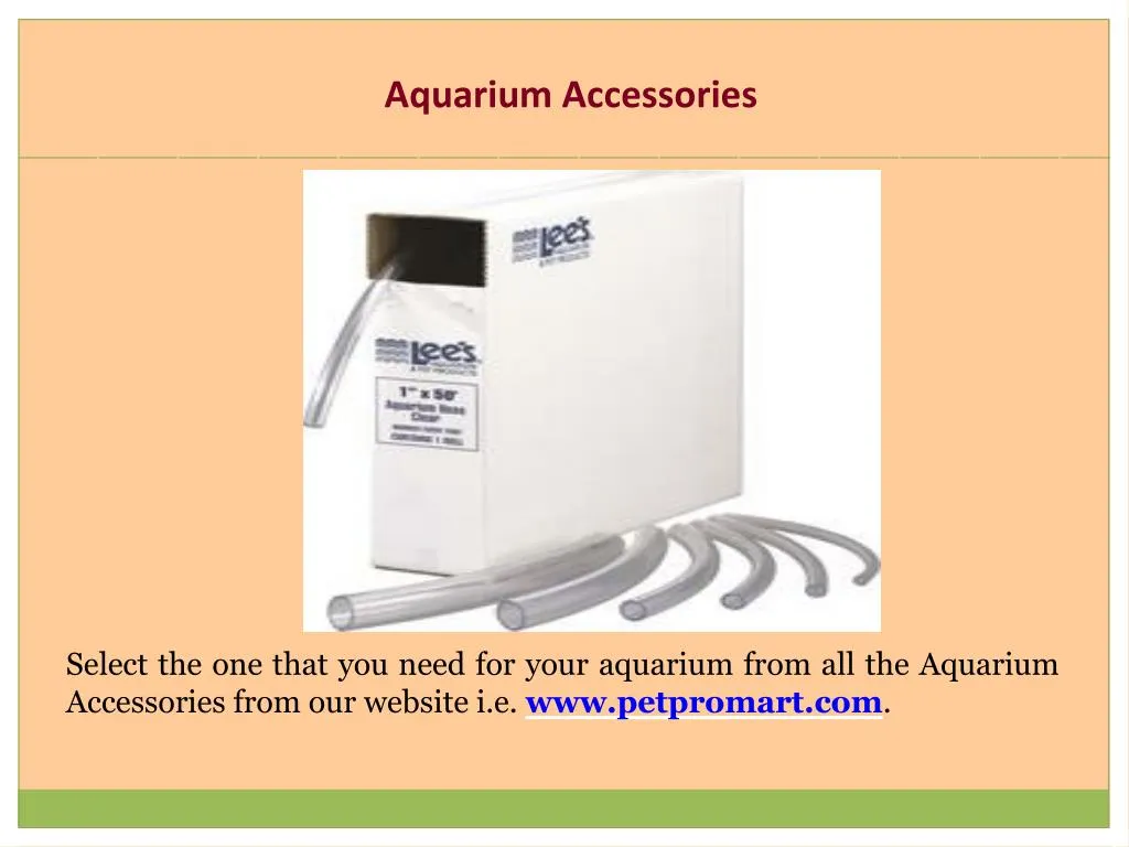 aquarium accessories