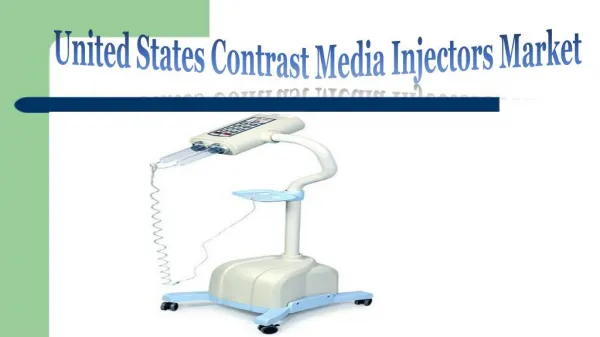 United States Contrast Media Injectors Market
