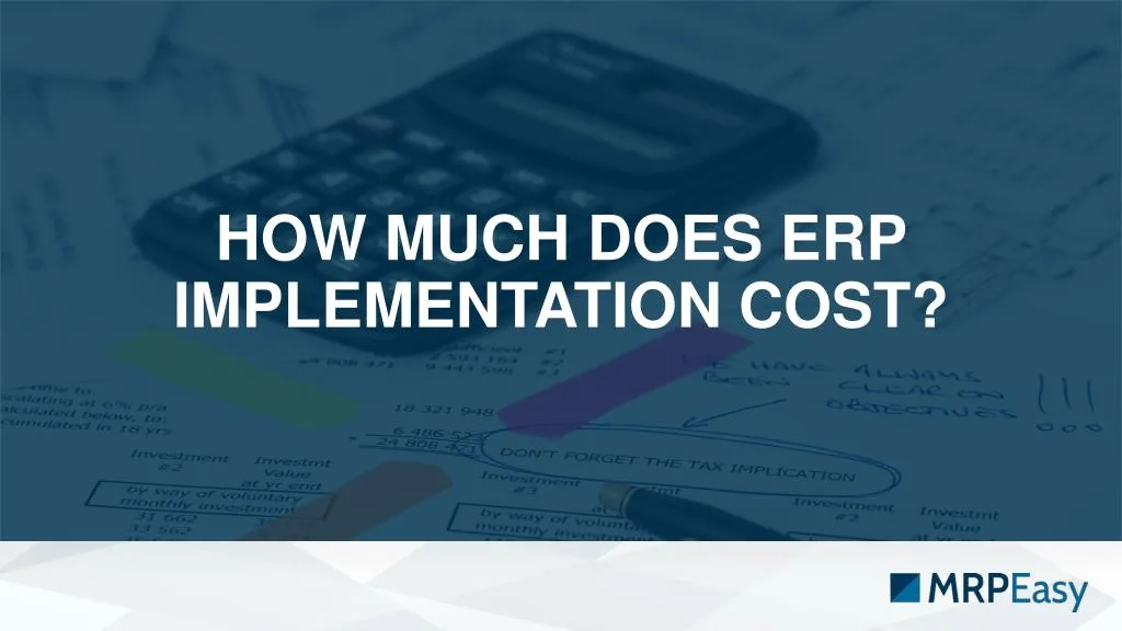 how much does erp implementation cost