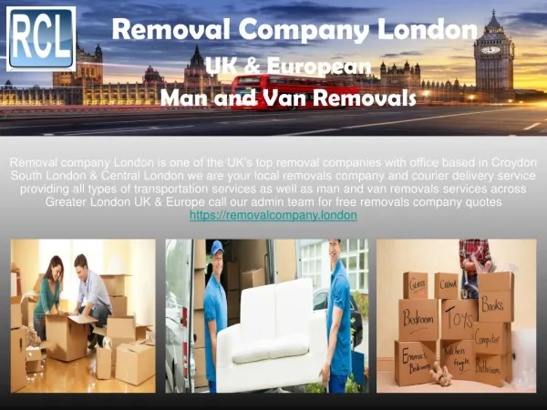 Removal Company London