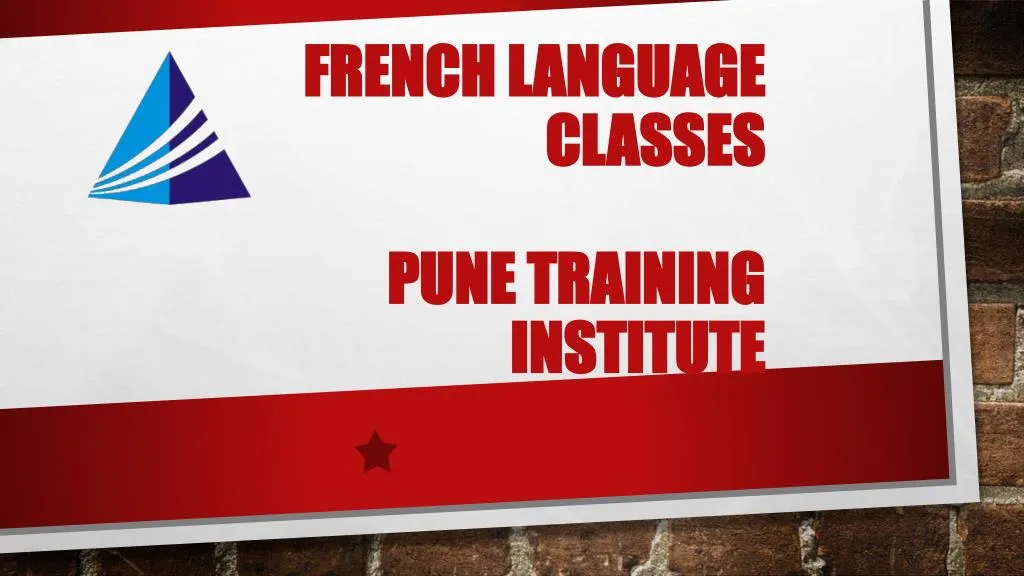 french language classes pune training institute