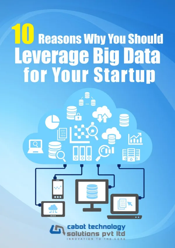 10 Reasons Why You Should Leverage Big Data for Your Startup
