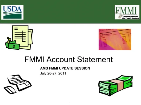 FMMI Account Statement