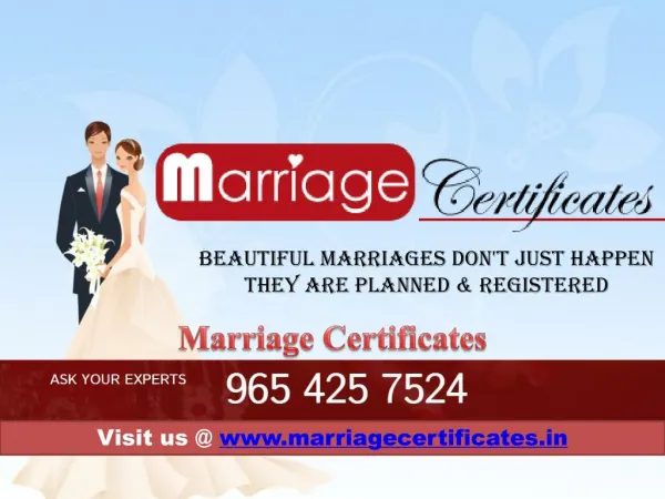 Arya samaj marriage certificate