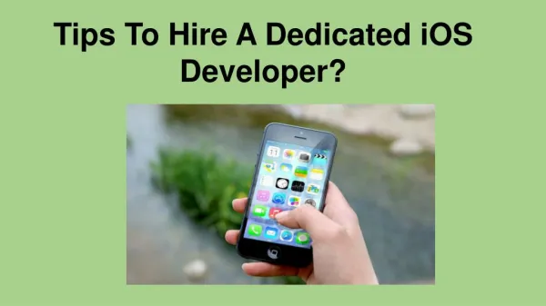 How To Hire A Reliable iOS App Developer?