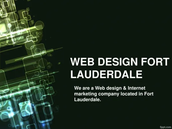 Web Design Fort lauderdale