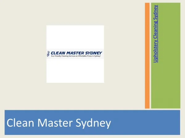 Clean Master Sydney