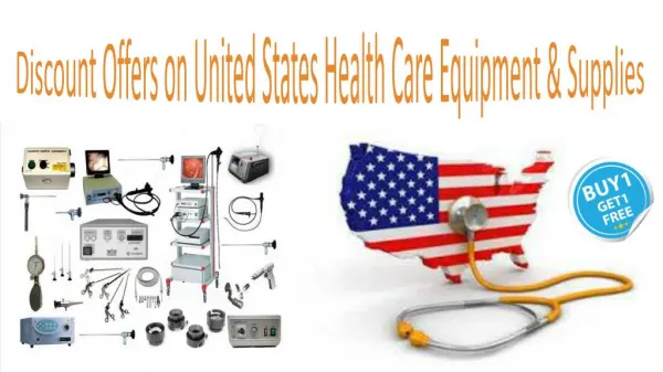 Discount Offers on United States Health Care Equipment & Supplies
