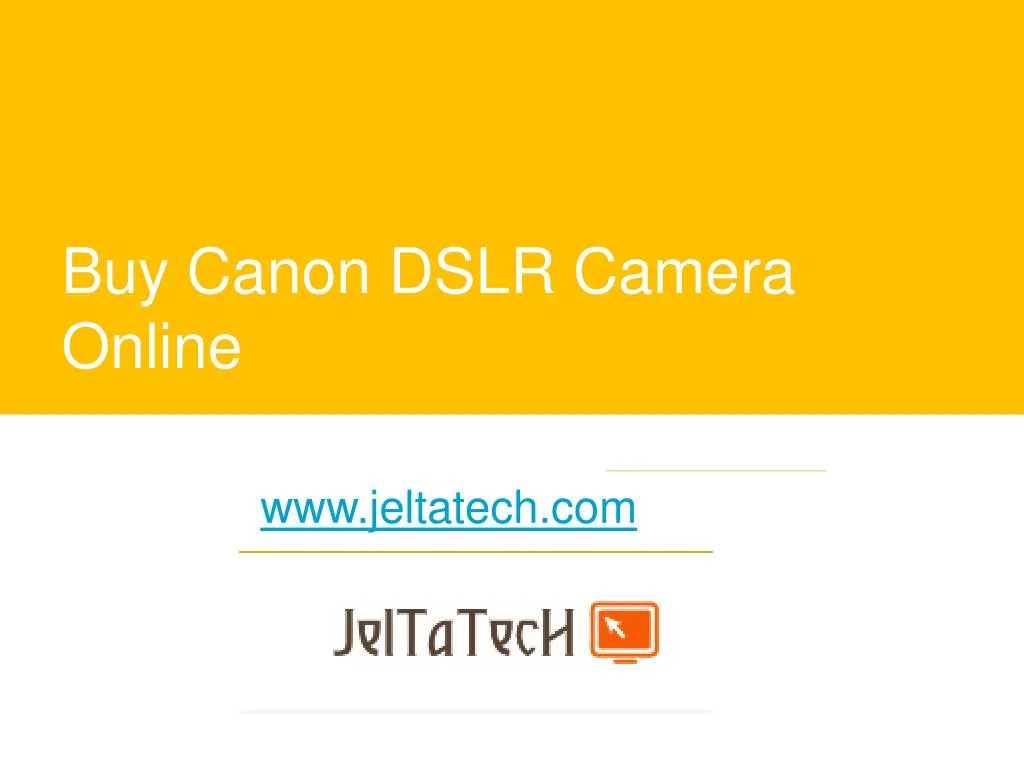 buy canon dslr camera online