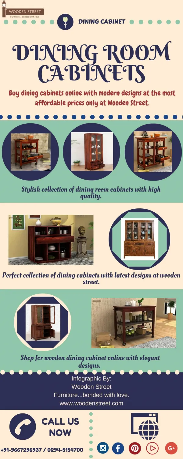 Buy Dining Cabinets Online at best prices