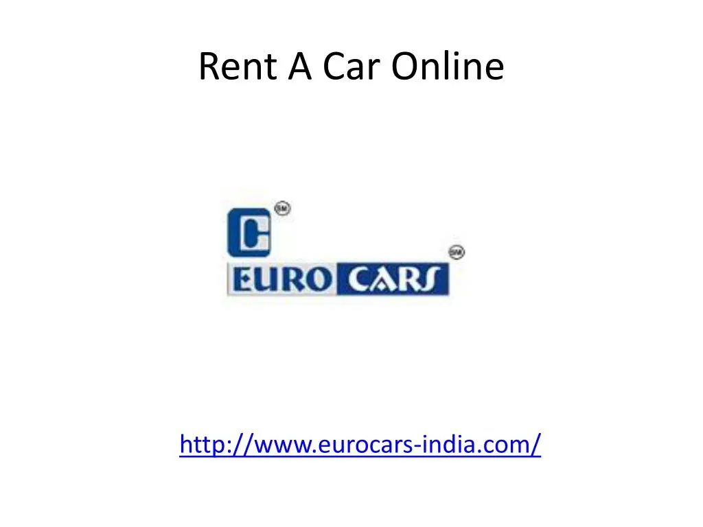 rent a car online