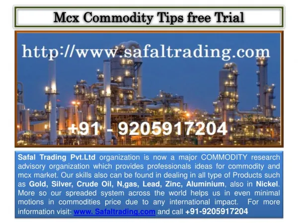 Commodity Tips Free Trial, Commodity Tips Free Trial on Mobile