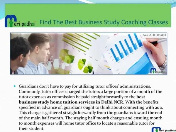 Business Study Tutor Classes in Delhi