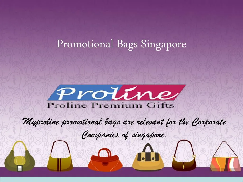 promotional bags singapore