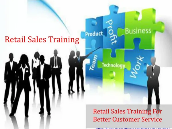 Retail sales training for better customer service