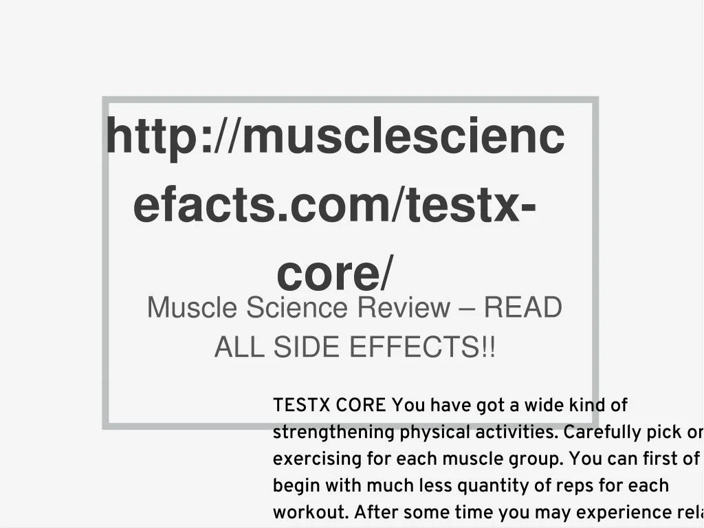 http musclescienc