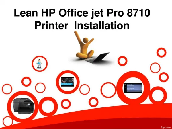 Lean HP Officejet Pro 8710 Printer Installation