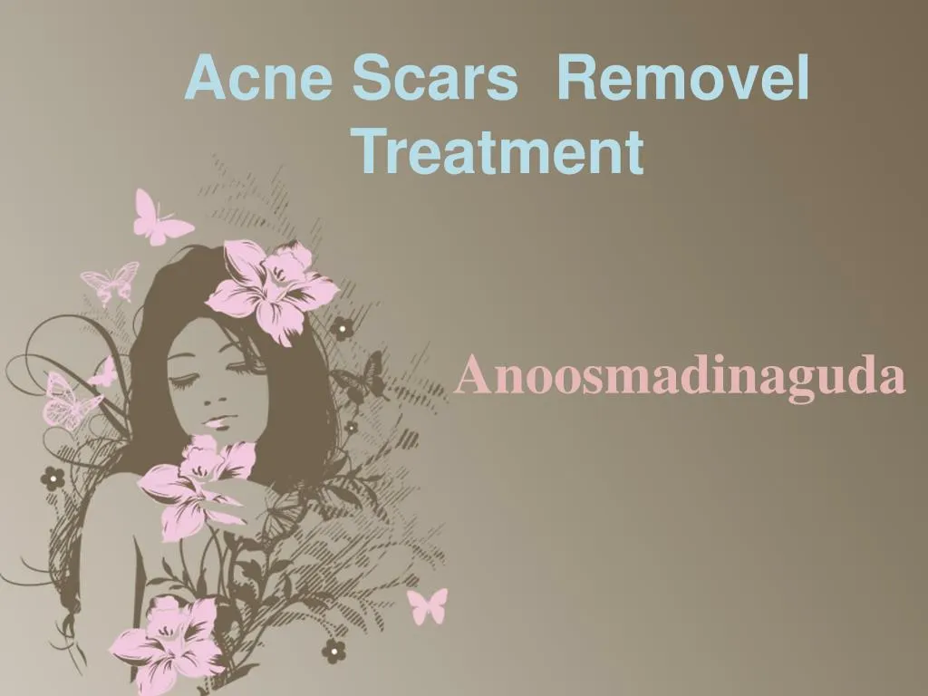 acne scars removel treatment