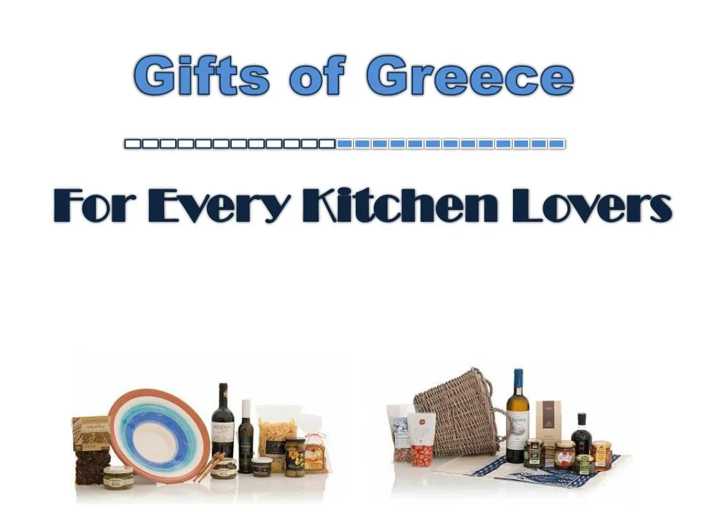 gifts of greece for every kitchen lovers