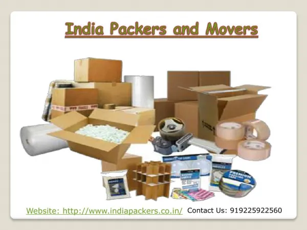 Packing and Moving Service provider in pune