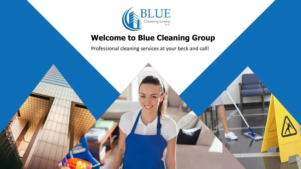 welcome to blue cleaning group