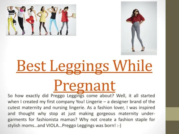 Best Maternity Leggings Not See Through