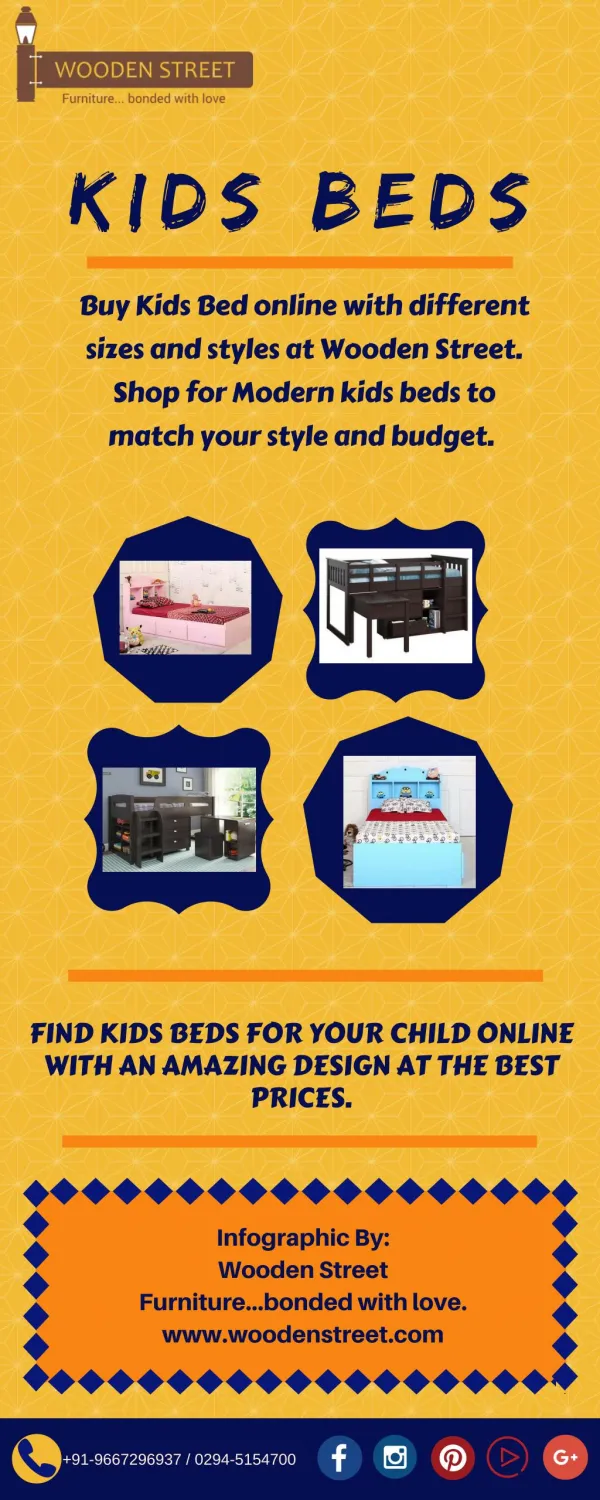 Buy kids beds at best prices online India
