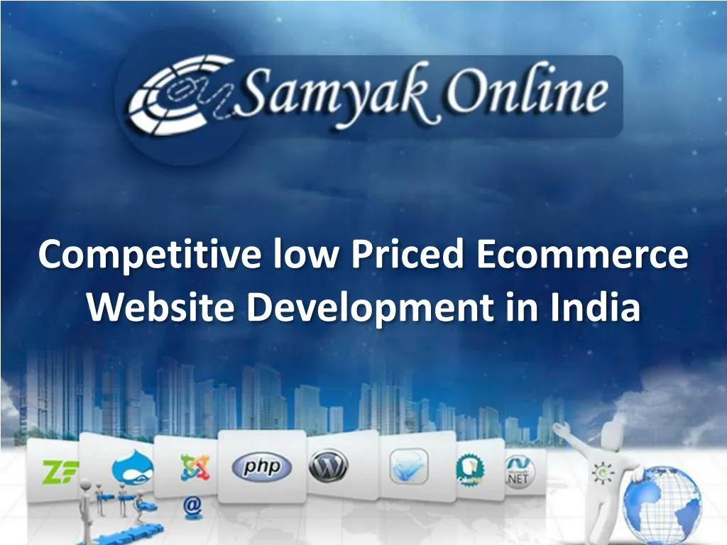 competitive low priced ecommerce website development in india
