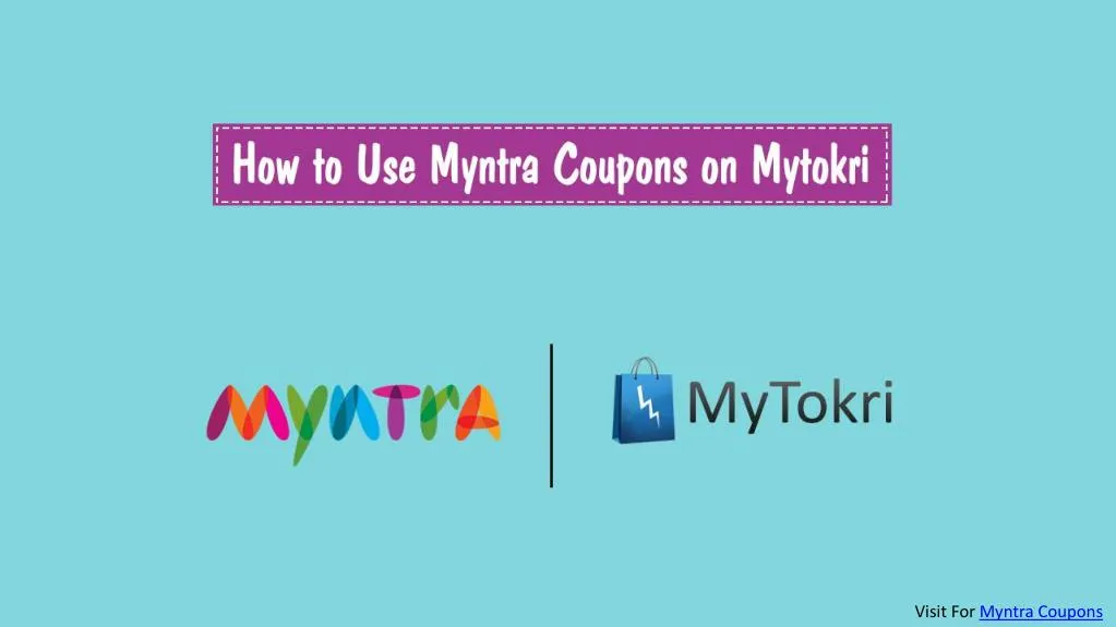 visit for myntra coupons
