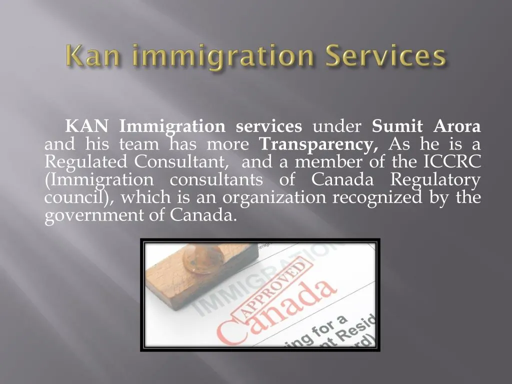kan immigration services