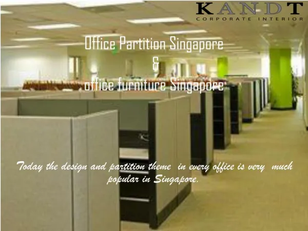 Office Partition Singapore | Office Furniture Singapore