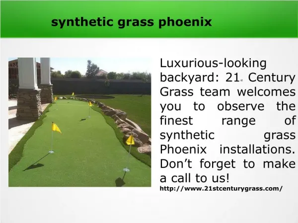 synthetic grass phoenix