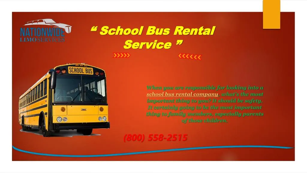 school school bus rental bus rental service