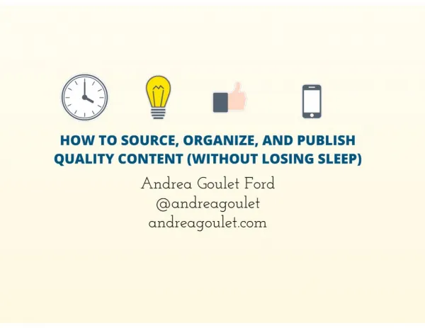 How to Source, Organize, and Publish Quality Social Media Content (Without Losing Sleep)