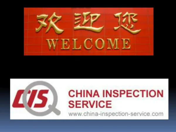 : International Standard Factory Quality Inspection Services in China