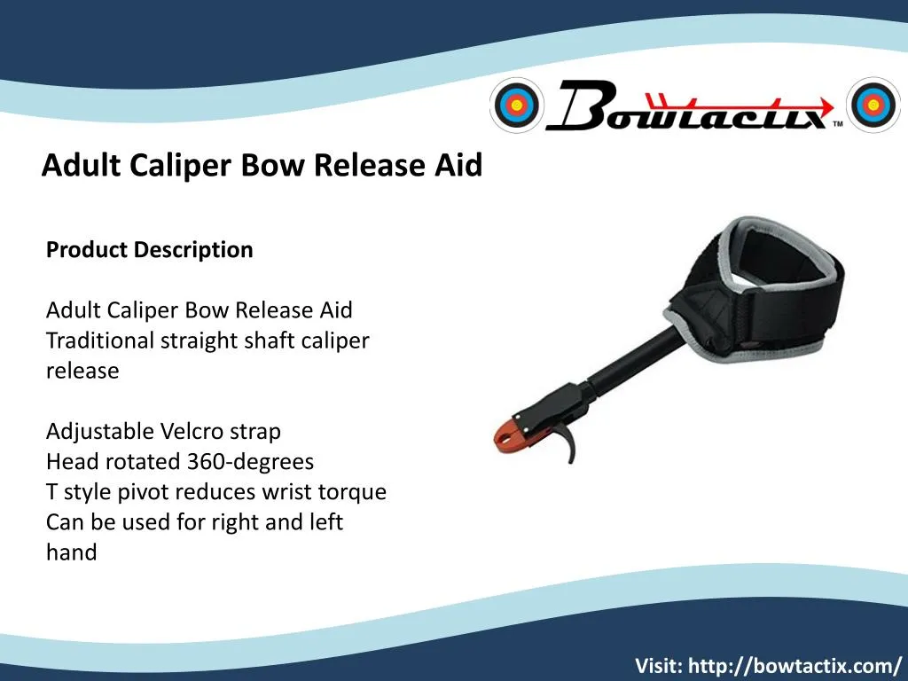 adult caliper bow release aid