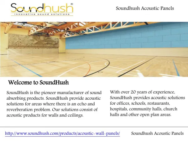 Soundhush Acoustic Panels