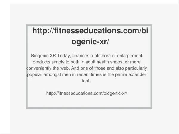 http://fitnesseducations.com/biogenic-xr/