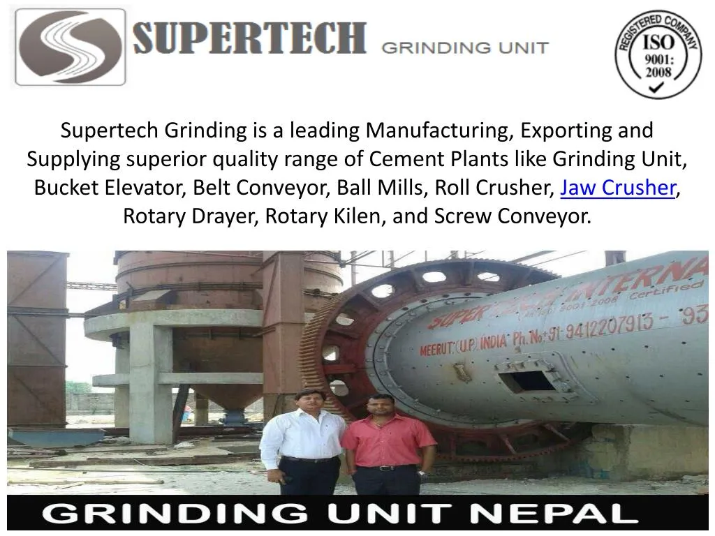 supertech grinding is a leading manufacturing
