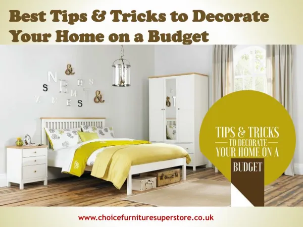 Best Tips & Tricks to Decorate Your Home on a Budget