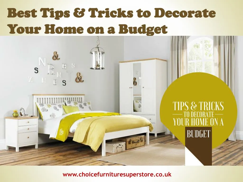 best tips tricks to decorate your home on a budget