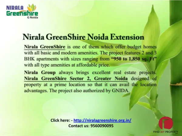 Nirala Green Shire Noida Extension
