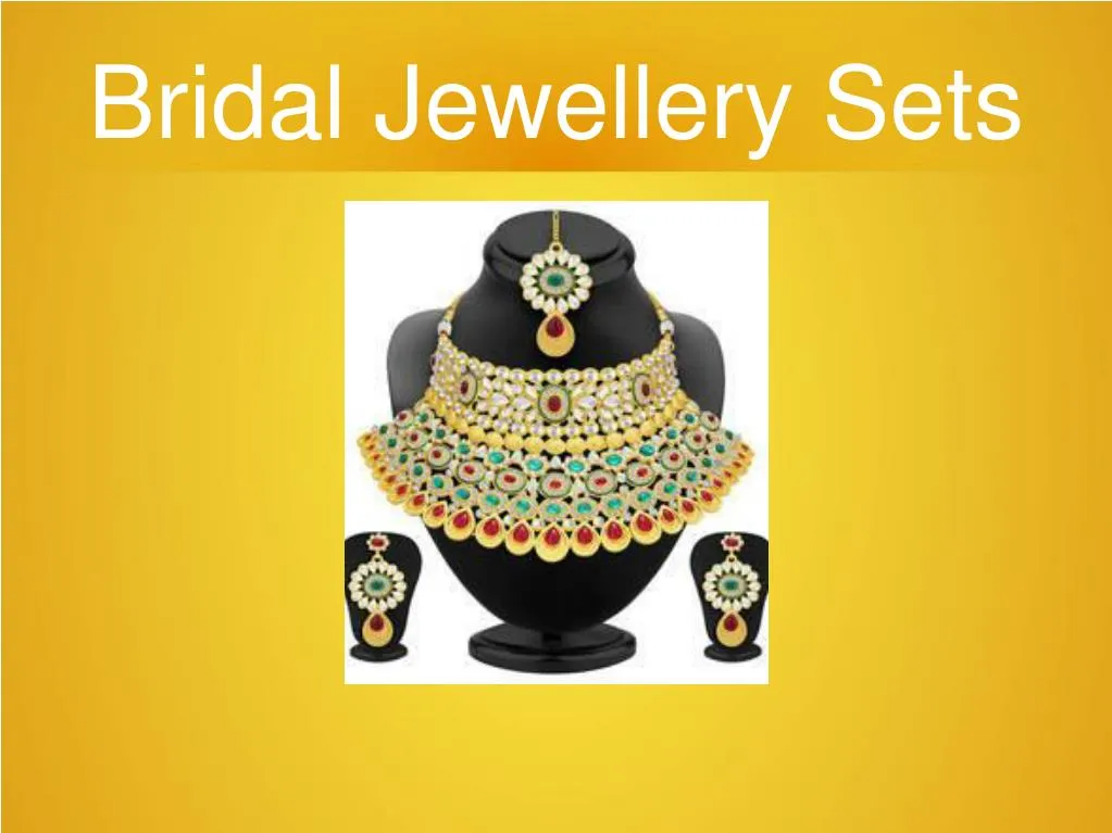 bridal jewellery sets